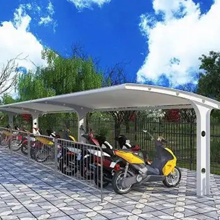 河南蒙古族自治县膜结构电动车棚